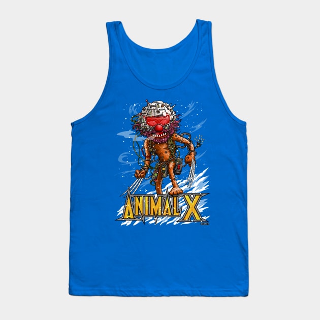 ANIMAL X Tank Top by KKTEE